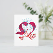 CARTE POSTALE HEPPY VALENTINES (Debout devant)