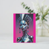 Carte Postale Her Beauty Was Indistinguishable (Debout devant)