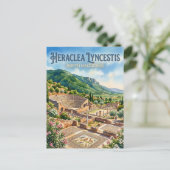 Carte Postale Heraclea Lyncestis Macédoine du Nord (Debout devant)