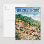 Carte Postale Heraclea Lyncestis Macédoine du Nord (Devant / Derrière)