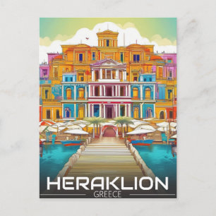 Carte Postale Héraklion, Iraklio. vocation grèce