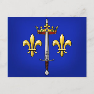 Carte Postale Heraldique de Jeanne d'Arc Jeanne d'Arc