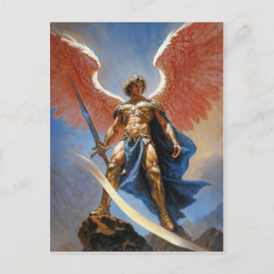 Carte Postale Héraut de l'Archange Michel Flamme Divine