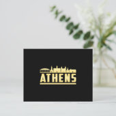 Carte Postale Herbe d'Athens (Debout devant)