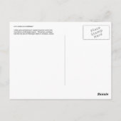 Carte Postale Herbe de coton, île de l'Unalaska (Dos)