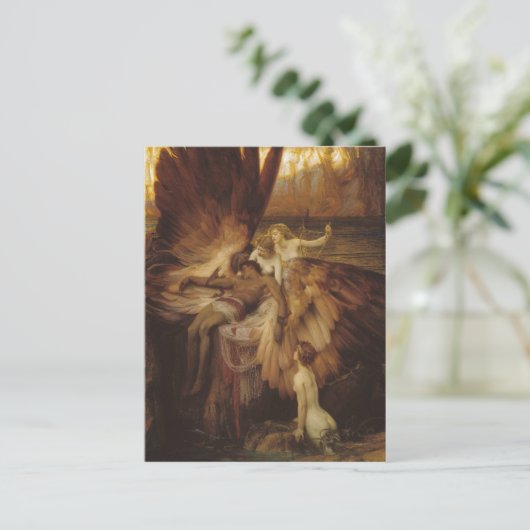 Carte Postale Herbert Draper - La complainte D'Icarus (Debout devant)