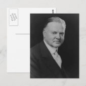 Carte Postale Herbert Hoover 31e Président (Devant / Derrière)