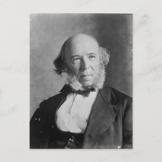 Carte Postale Herbert Spencer (Devant)