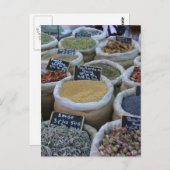 Carte Postale Herbes et épices (Devant / Derrière)
