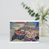 Carte Postale Herbes et épices marocaines (Debout devant)