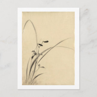Carte Postale Herbes, Hokusai Art Japonais