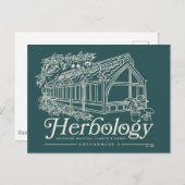 Carte Postale Herbologie HOGWARTS™ (Devant / Derrière)