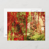 Carte Postale Herbst / Automne (Devant / Derrière)