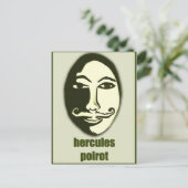 Carte Postale hercule Poirot (Debout devant)