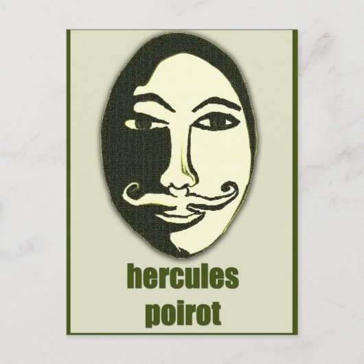 Carte Postale hercule Poirot (Devant)