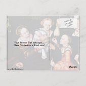 Carte Postale Hercules À Omphale Par Lucas Cranach (I) (Dos)