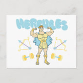 Carte Postale Hercules Arrows and Dumbbells Flex Postcard (Devant)
