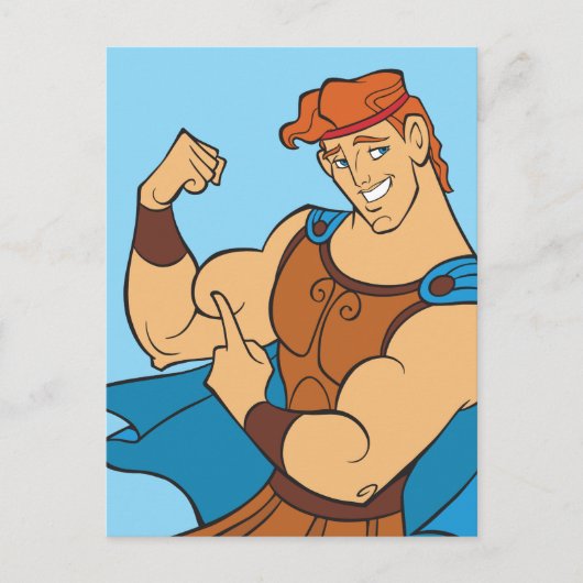 Carte Postale Hercules Bicep Flex Postcard (Devant)