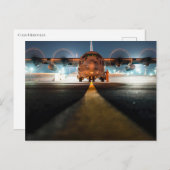 Carte Postale Hercules C-130 (Devant / Derrière)