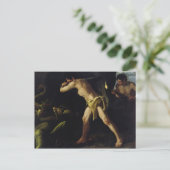 Carte Postale Hercules Combats avec l'hydre de Lérnaean (Debout devant)