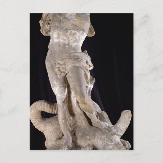 Carte Postale Hercules combattant l'hydre de Lérnaean (Devant)