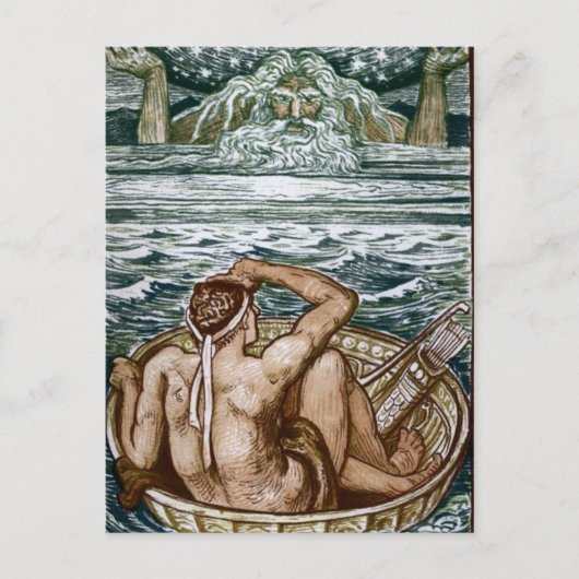 Carte Postale Hercules et Atlas (Devant)