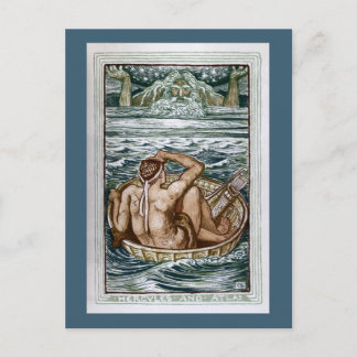 Carte Postale Hercules et Atlas