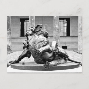 Carte Postale Hercules et lion néméen