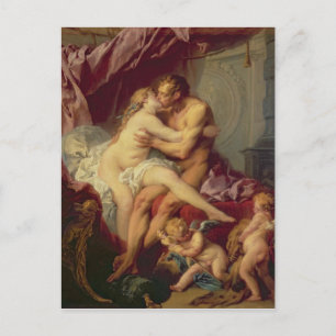 Carte Postale Hercules et Omphale