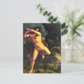 Carte Postale Hercules vs hydra par Gudio Reni (Debout devant)