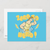 Carte Postale Hercules - Zero to Hero Postcard (Devant / Derrière)