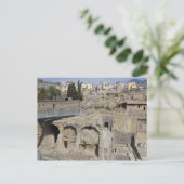 Carte Postale Herculium, Ercolano, Campanie, Italie (Debout devant)
