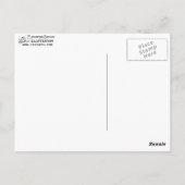 Carte Postale Hérisson (Dos)