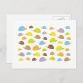 Carte Postale hérisson de chibi (Devant / Derrière)