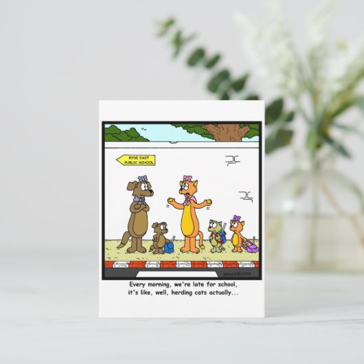 Carte Postale Héritage de chats (Debout devant)