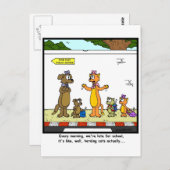 Carte Postale Héritage de chats (Devant / Derrière)