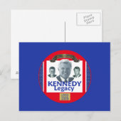 Carte postale héritée de Ted Kennedy 2009 (Devant / Derrière)