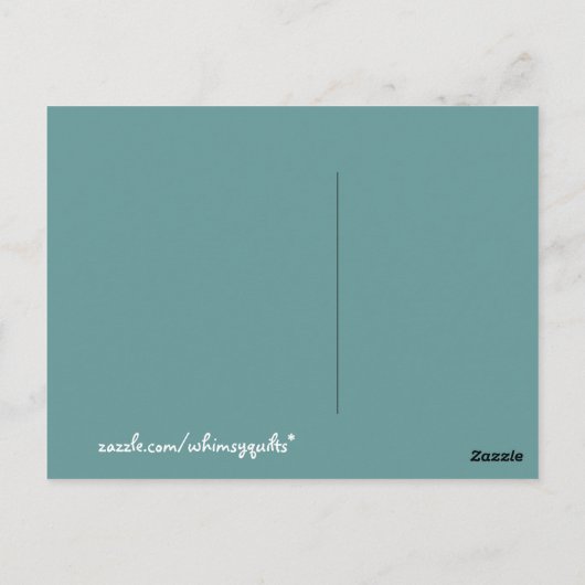 Carte Postale Hérloom Quilt (Dos)