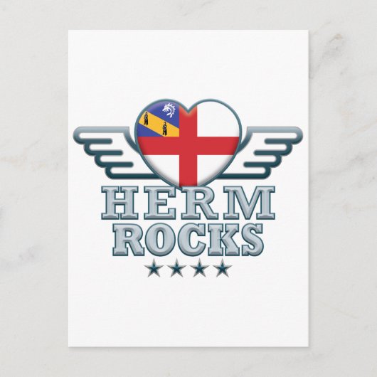 Carte Postale Herm Rocks v2 (Devant)
