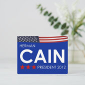 Carte Postale Herman Cain 2012 (Debout devant)