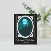 Carte Postale Herman Melville (Debout devant)