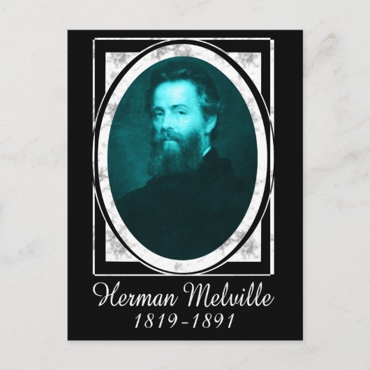Carte Postale Herman Melville (Devant)