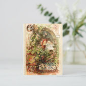 Carte Postale Hermann Vogel - Beauté dormante (Debout devant)