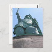 Carte Postale Hermannsdenkmal (Devant / Derrière)