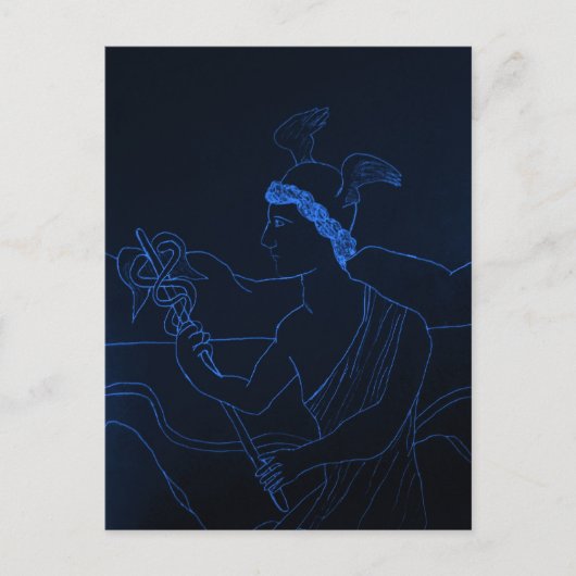 Carte Postale Hermes - Le Dieu du messager (Devant)