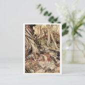 Carte Postale Hermia et Lysander (Debout devant)