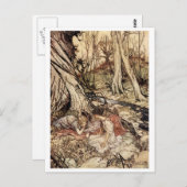 Carte Postale Hermia et Lysander (Devant / Derrière)