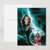 Carte Postale Hermione Granger et Professeur Umbridge (Devant / Derrière)