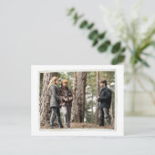 Carte Postale Hermione, Ron et Harry 2 (Debout devant)