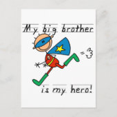 Carte Postale Hero Big Brother Tshirts et cadeaux (Devant)